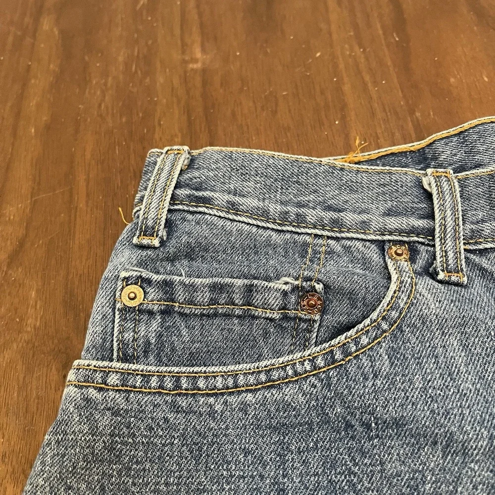 Vintage Levis 505 Mens 36x30 Jeans Straight Leg Regular Fit Denim Made In Canada